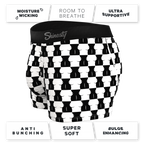 The Chest Mate | Checkered Ball Hammock® Pouch Trunks Underwear - Shinesty