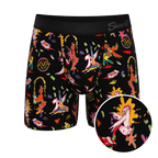 The Chicken Strips | Dancing Chickens Ball Hammock® Pouch Underwear With Fly - Shinesty