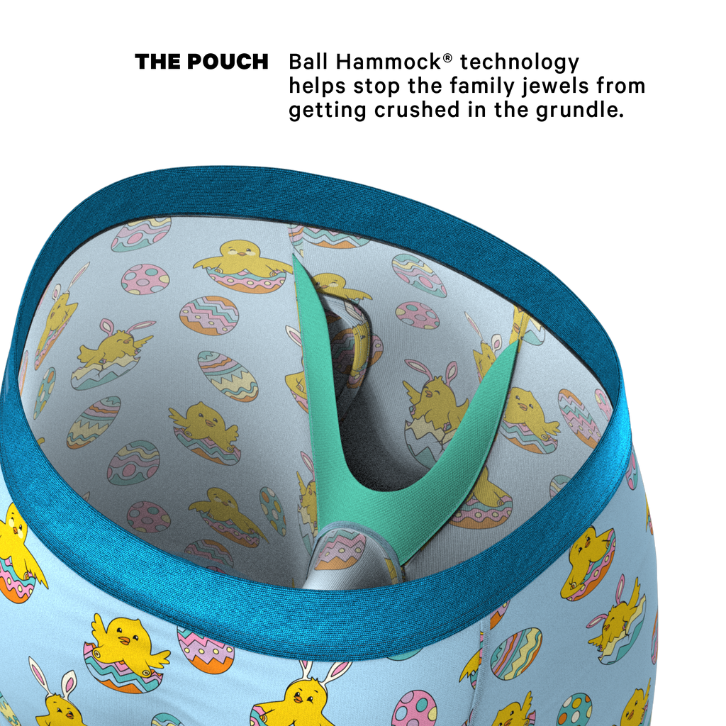 The Chicks Gone Wild | Easter Chicks Ball Hammock® Boxer - Long Leg - Shinesty