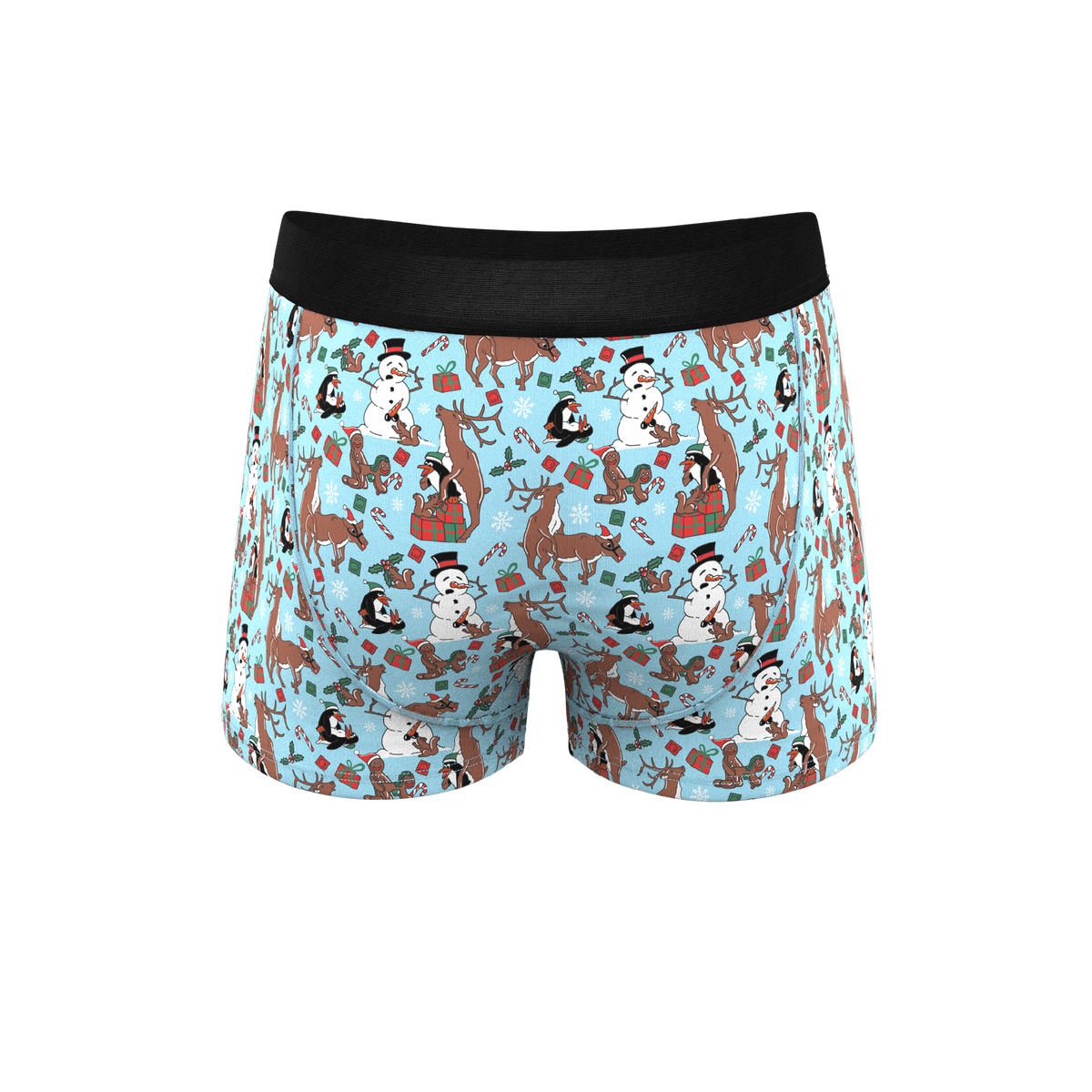 The Christmas Key Party | Christmas Characters Ball Hammock® Pouch Trunks Underwear - Shinesty