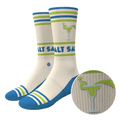 The Cocktail Hour | Shinesty x Margaritaville® Heel Hammock™ Crew Socks - Shinesty
