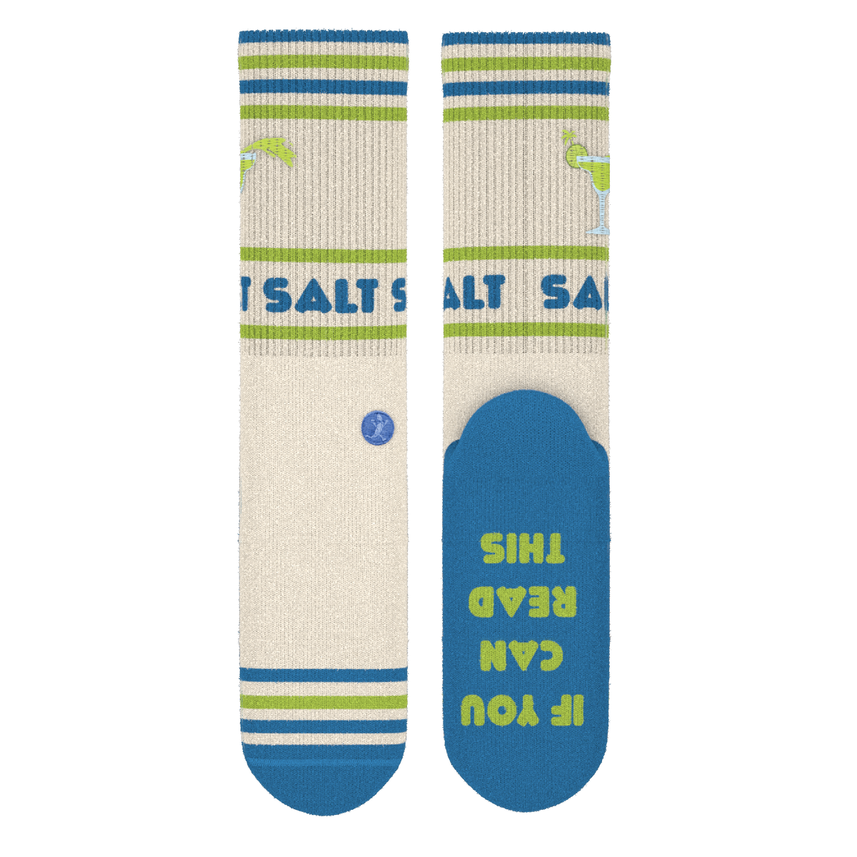 The Cocktail Hour | Shinesty x Margaritaville® Heel Hammock™ Crew Socks - Shinesty
