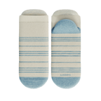 The College Ruled | Stripe Heel Hammock™ Ankle Socks - Shinesty