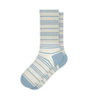 The College Ruled | Stripe Heel Hammock™ Crew Socks - Shinesty