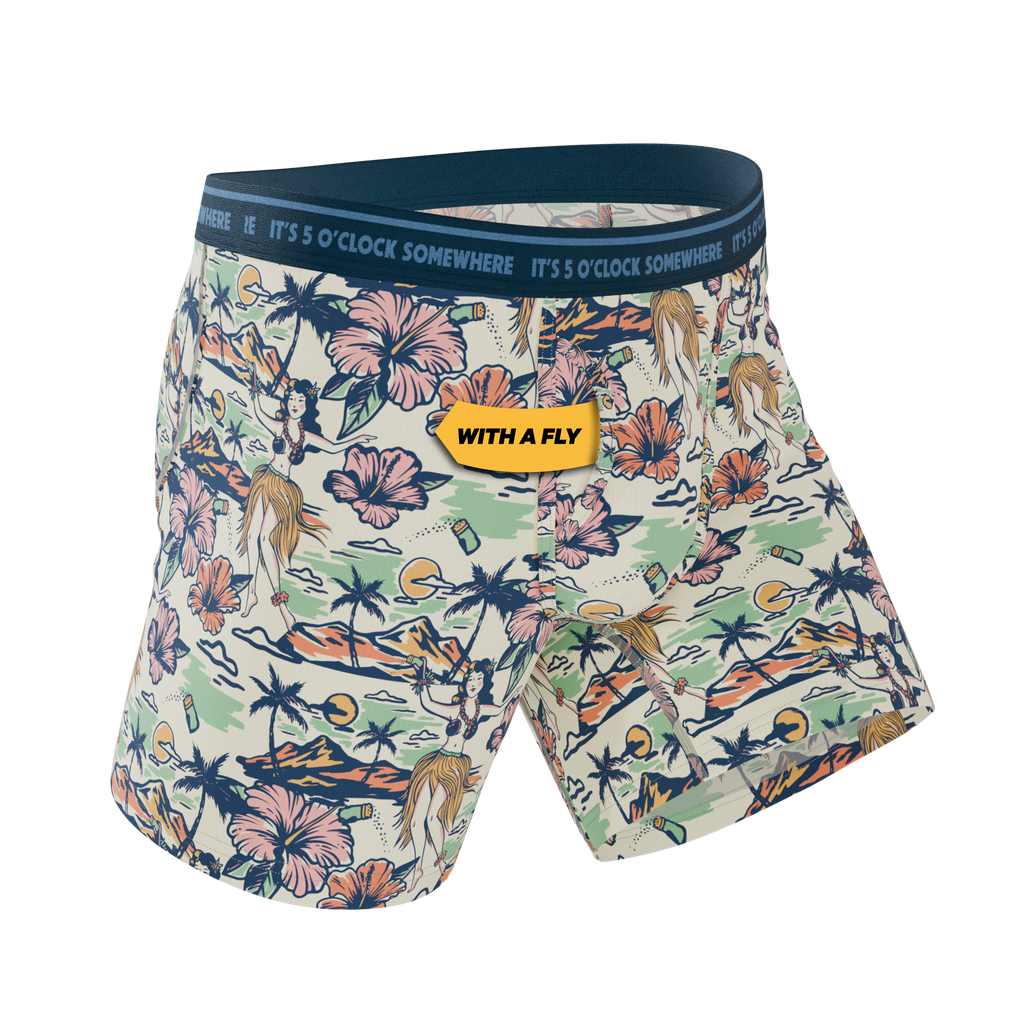 The Come Monday | Shinesty x Margaritaville® Ball Hammock® Pouch Underwear With Fly - Shinesty