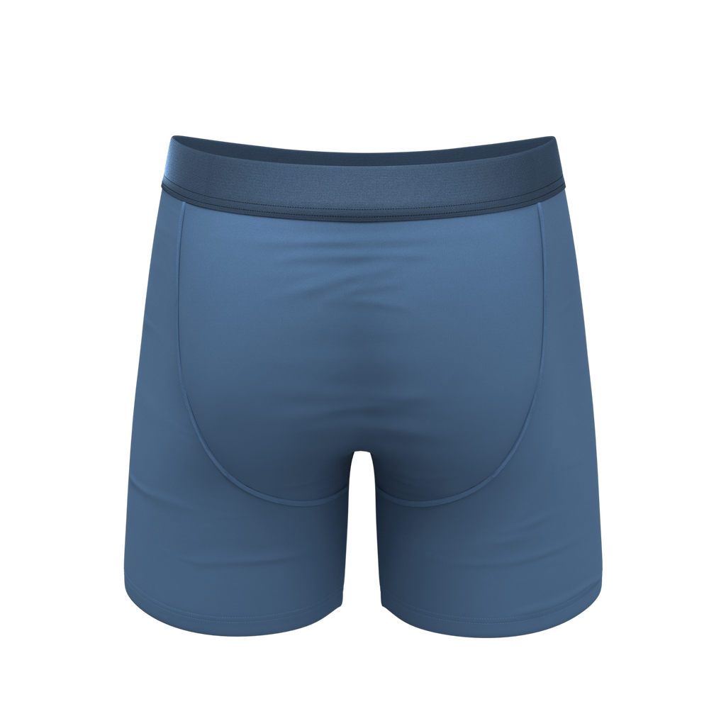 The Cool Cobalt | Slate Blue Ball Hammock® Pouch Underwear - Shinesty