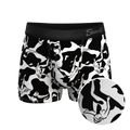 The Cowmasutra | Naughty Abstract Ball Hammock® Pouch Trunks Underwear - Shinesty