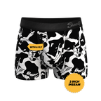 The Cowmasutra | Naughty Abstract Ball Hammock® Pouch Trunks Underwear - Shinesty