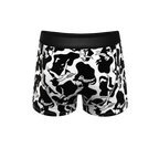 The Cowmasutra | Naughty Abstract Ball Hammock® Pouch Trunks Underwear - Shinesty