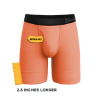 The Crossing Guard | Orange Ball Hammock® Boxer - Long Leg - Shinesty