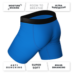 The Crown Jewels | Royal Blue Ball Hammock® Boxer - Long Leg - Shinesty