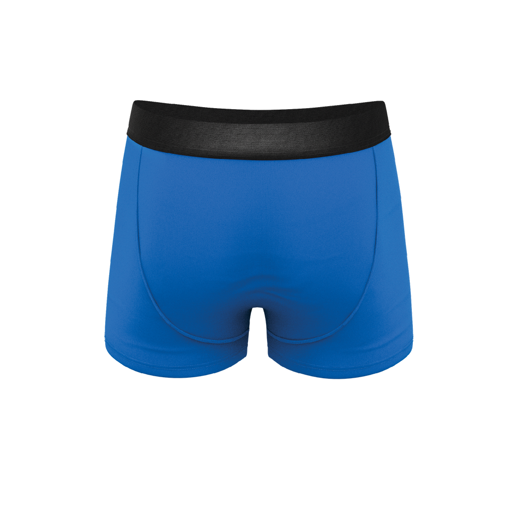 The Crown Jewels | Royal Blue Ball Hammock® Pouch Trunks Underwear - Shinesty