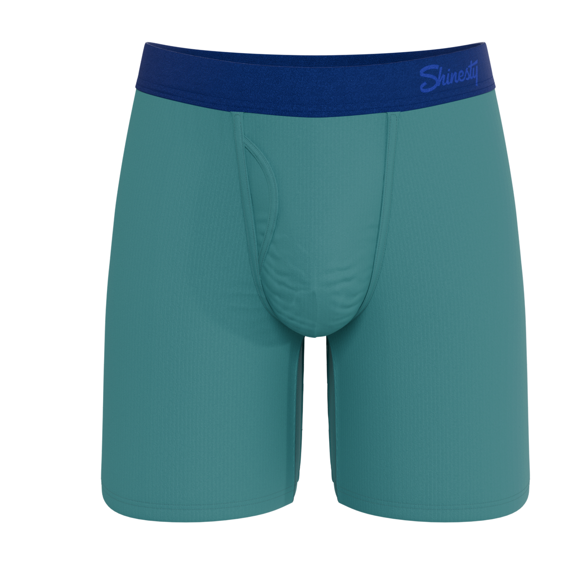 The Curacao | Teal Ball Hammock® Boxer - Long Leg - Shinesty