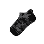 The Darkside | Black Camouflage Heel Hammock™ Ankle Socks - Shinesty