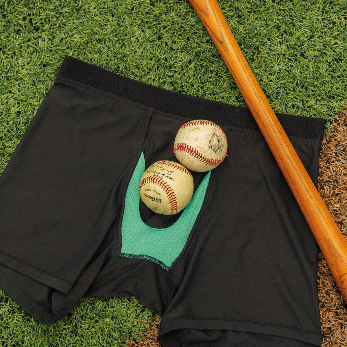 The Darkside | Black Camouflage paradICE™ Cooling Ball Hammock® Underwear - Shinesty
