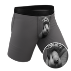 The David's Goliath | Marble Statue Ball Hammock® Boxer - Long Leg - Shinesty