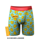 The Deep Dish | Pizza Hearts Ball Hammock® Boxer - Long Leg - Shinesty