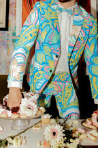 The April Showers | Abstract Paisley Suit - Shinesty