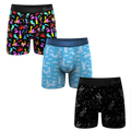 The Deviant | Ball Hammock® Pouch Underwear with Fly 3 Pack - Shinesty