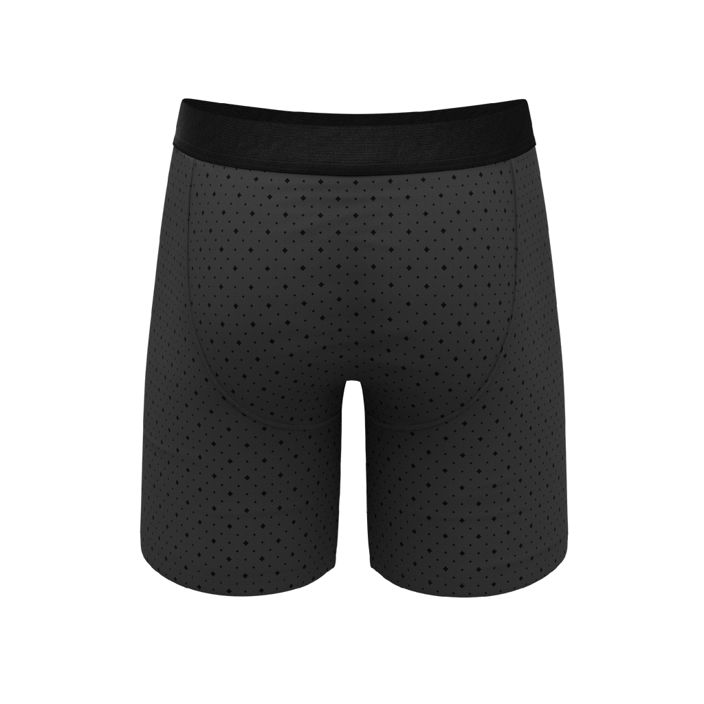 The Diamond Dog | Micro Diamonds Ball Hammock® Boxer - Long Leg - Shinesty