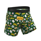 The Wine Dine & 69 | Route 69 Ball Hammock® Pouch Underwear With Fly - Shinesty