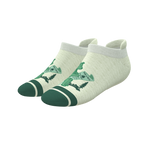 The Does A Bear | Green Toilet Bear Heel Hammock™ Ankle Socks - Shinesty