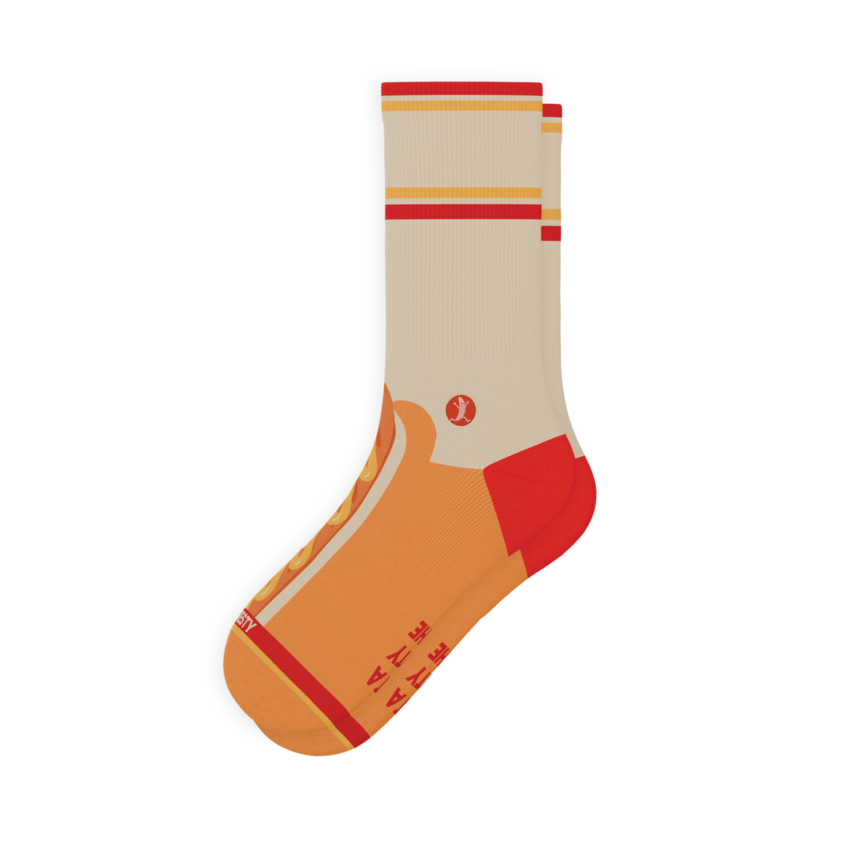 The Dog On Dog | Shinesty x Wienerschnitzel Heel Hammock™ Crew Socks - Shinesty