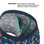 The Dry Fly | Fly Fishing Ball Hammock® Pouch Underwear With Fly - Shinesty