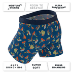 The Dry Fly | Fly Fishing Ball Hammock® Pouch Underwear With Fly - Shinesty
