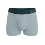 The Dry Ice | Muted Steel Blue Ball Hammock® Pouch Trunks Underwear - Shinesty