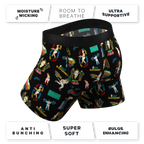 The Dumper Sticker | Shinesty x Frankie LaPenna Ball Hammock® Pouch Underwear With Fly - Shinesty