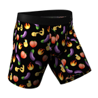 The Emoji After Party | Emoji Ball Hammock® Boxer - Long Leg - Shinesty
