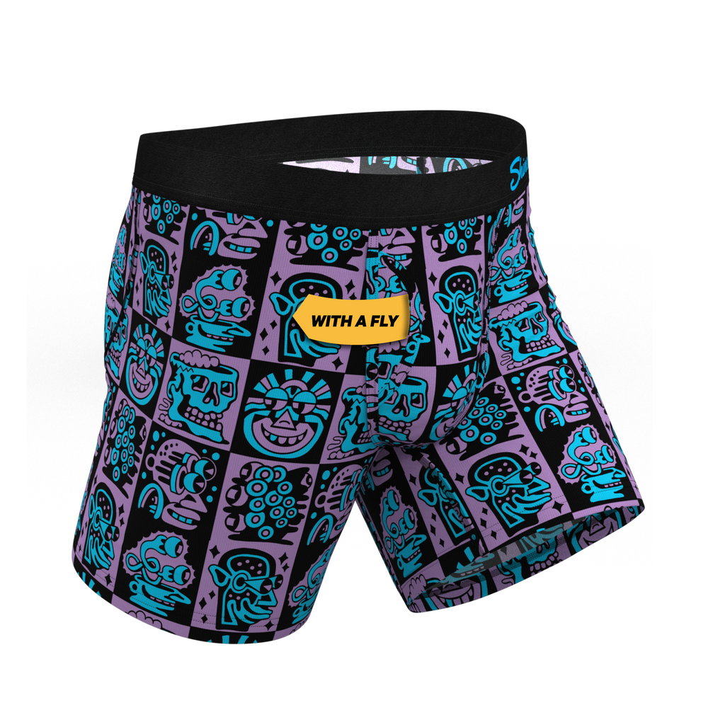 The Face Off | Shinesty x Killer Acid Ball Hammock® Pouch Underwear With Fly - Shinesty
