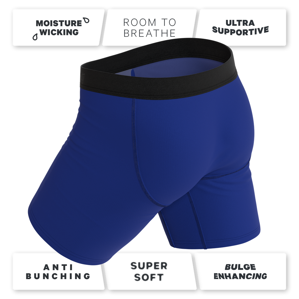 The Fancy Feather | Peacock Ball Hammock® Boxer - Long Leg - Shinesty