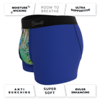 The Fancy Feather | Peacock Ball Hammock® Pouch Trunks Underwear - Shinesty