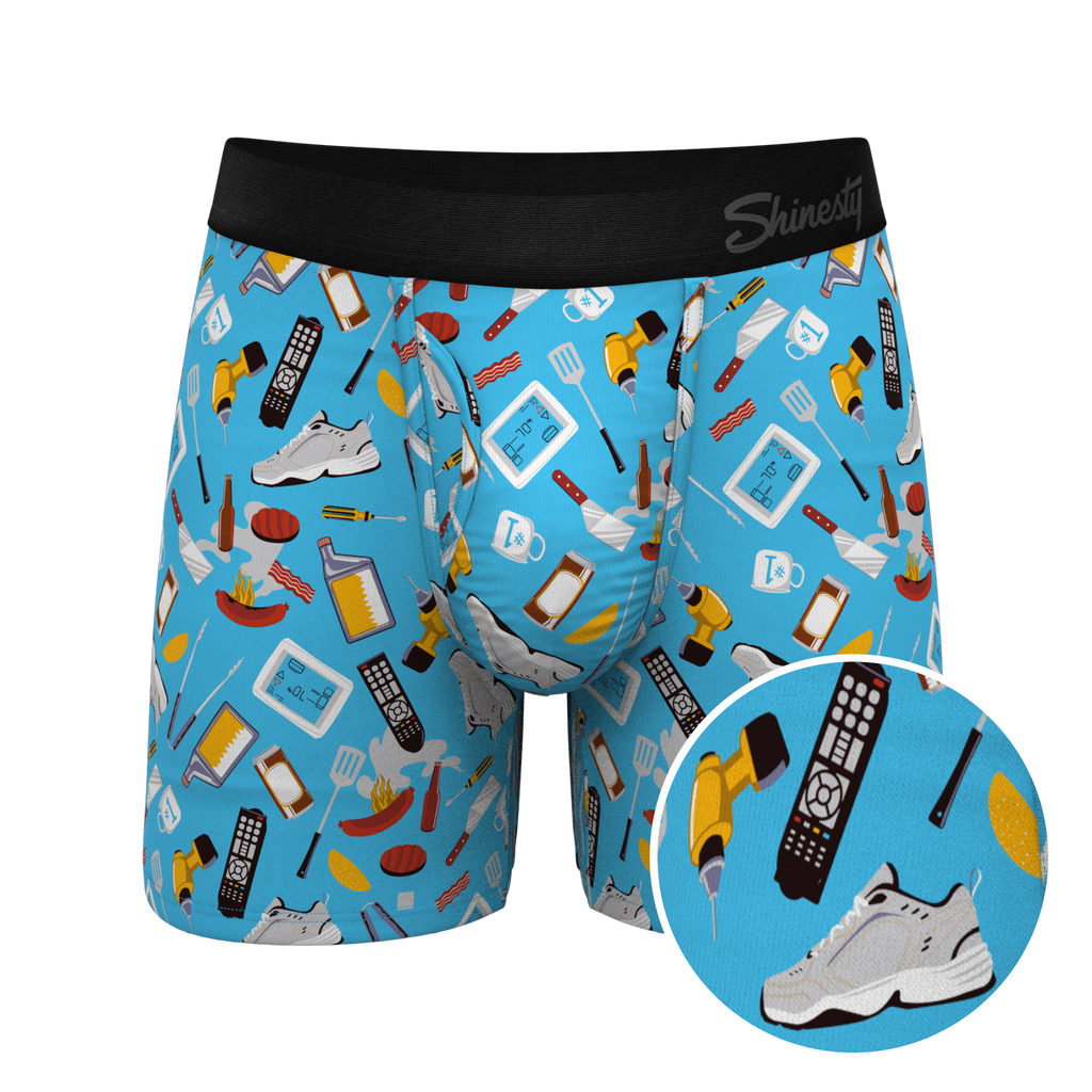 The Father Figures | Dad Gear Ball Hammock® Pouch Underwear With Fly - Shinesty