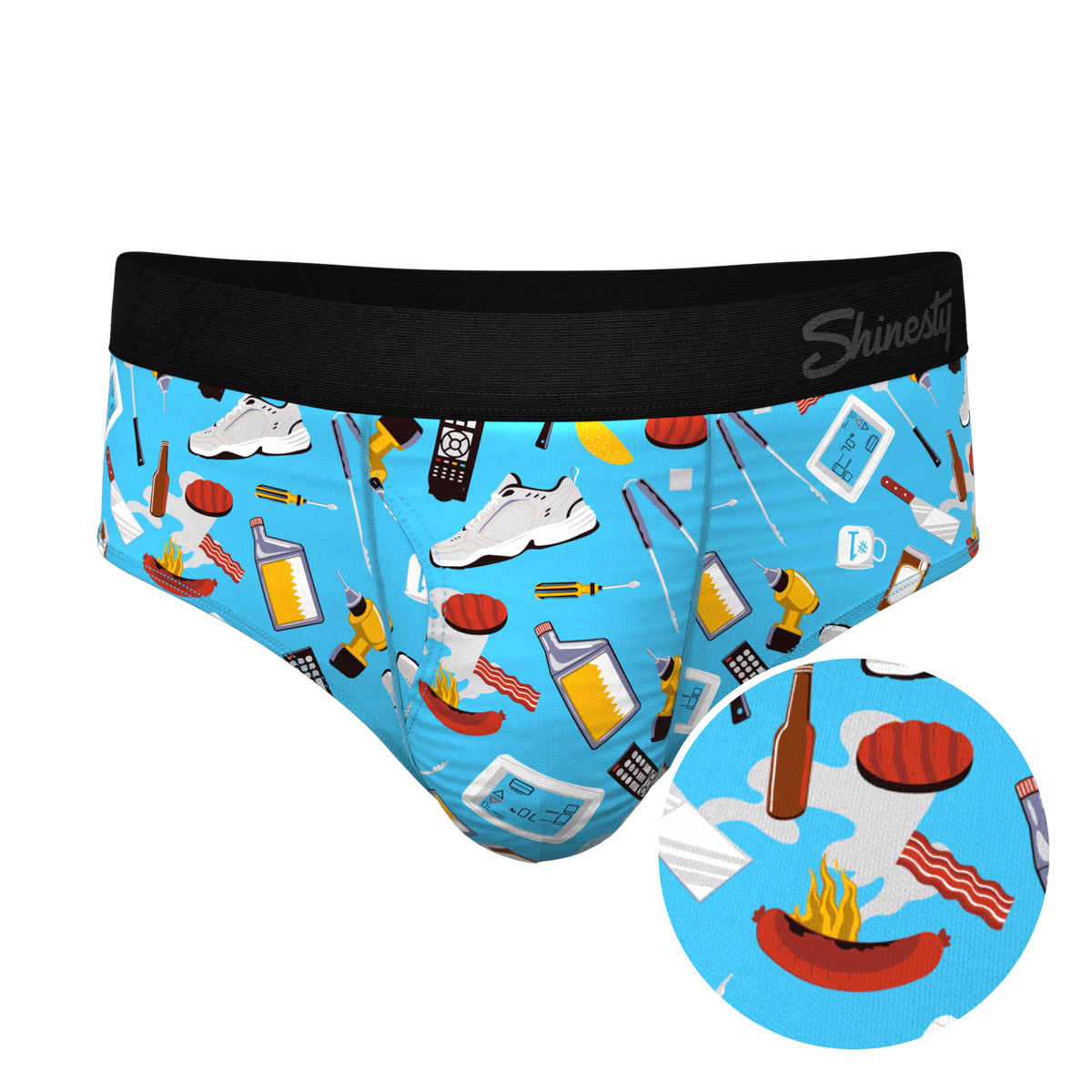 The Father Figures | Dad Gear Ball Hammock® Pouch Underwear Briefs - Shinesty