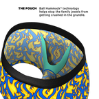 The Fire Crotch | Flames Ball Hammock® Pouch Trunks Underwear - Shinesty