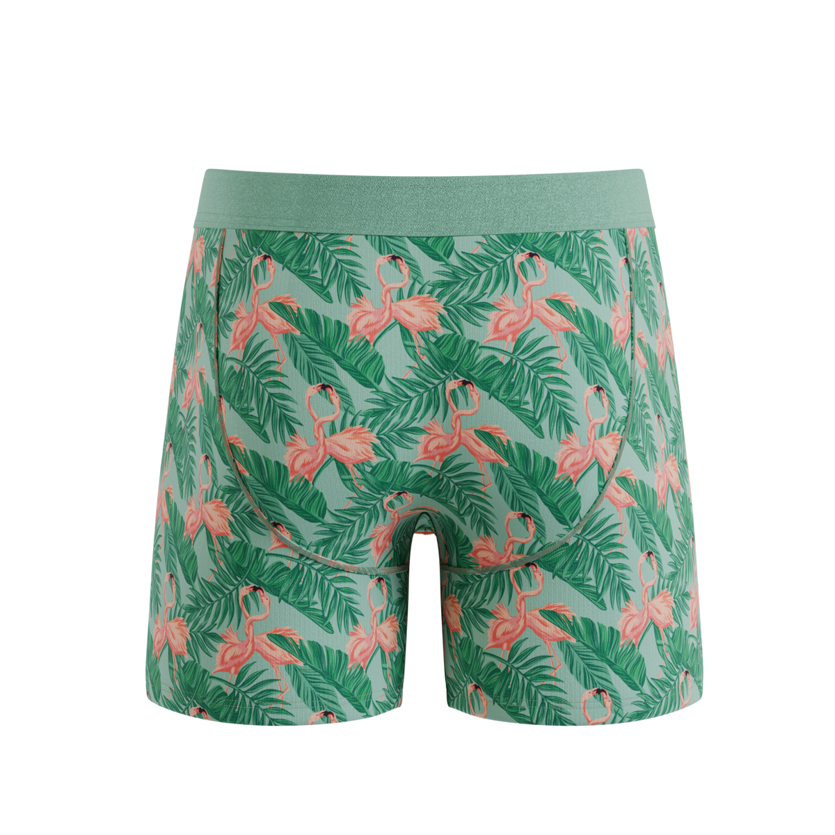 The Flamboyance | Flamingo Ball Hammock® Pouch Underwear With Fly - Shinesty