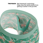 The Flamboyance | Flamingo Ball Hammock® Pouch Trunks Underwear - Shinesty