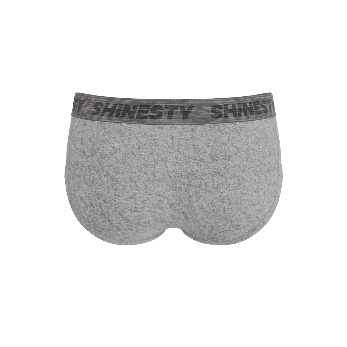The Flintstone | Heather Grey and Black Ball Hammock® Pouch Underwear Briefs - Shinesty