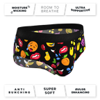 The Flirt | Emoji Ball Hammock® Pouch Underwear Briefs - Shinesty