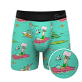 The Florida Man | Hurricane Scene Ball Hammock® Pouch Underwear With Fly - Shinesty