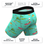 The Florida Man | Hurricane Scene Ball Hammock® Boxer - Long Leg - Shinesty