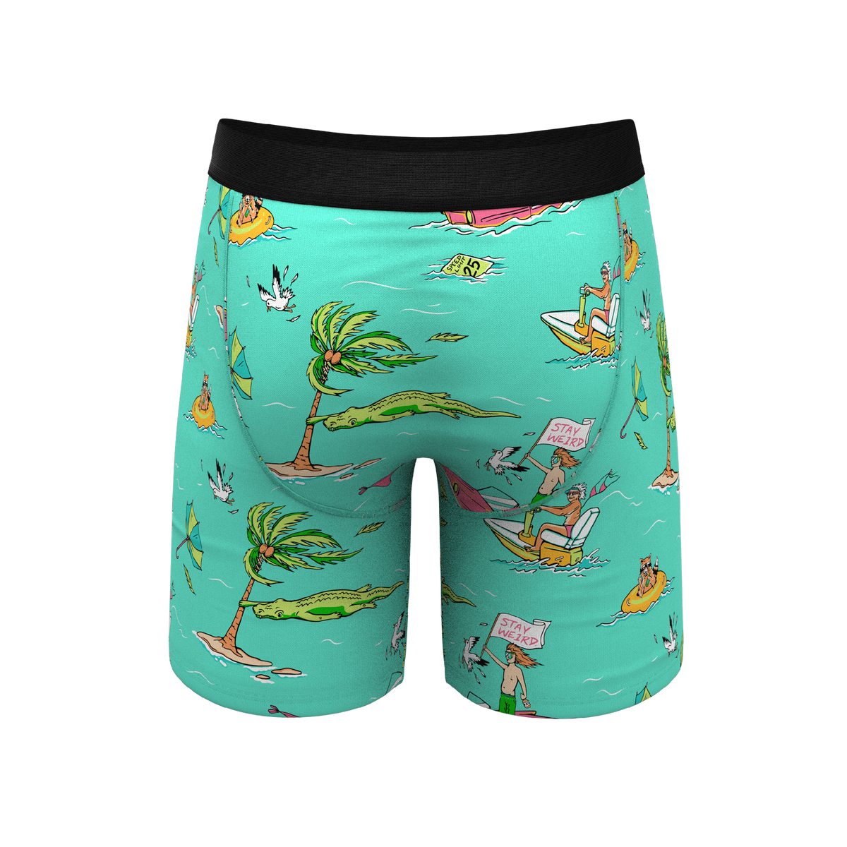The Florida Man | Hurricane Scene Ball Hammock® Boxer - Long Leg - Shinesty