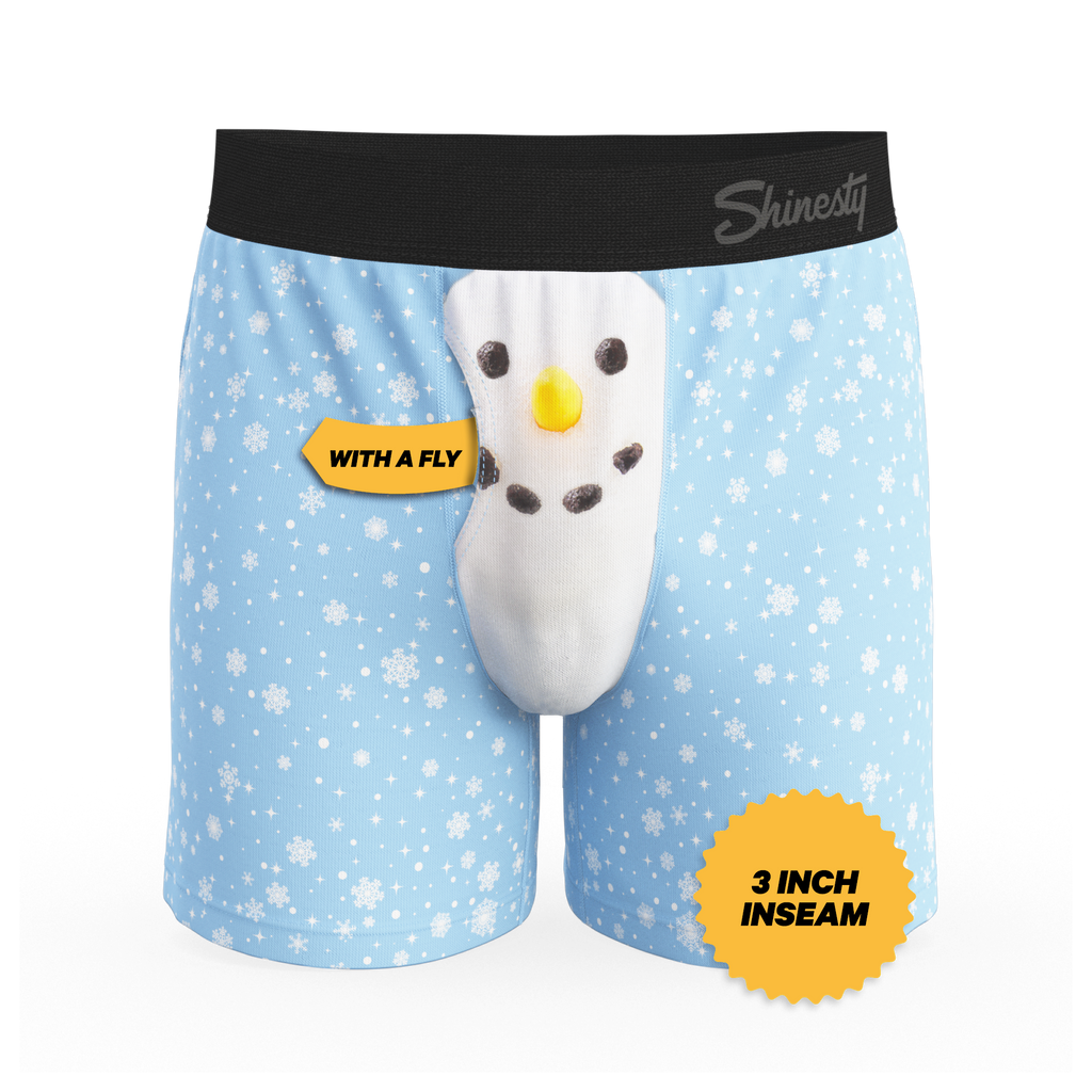 The Flurry Up | Snowman Boxers - Shinesty