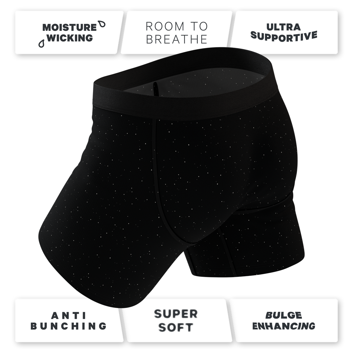 The Flying Saucer | UFO Ball Hammock® Pouch Underwear With Fly - Shinesty