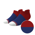 The Fourth | Patriotic Red and Blue Heel Hammock™ Ankle Socks - Shinesty