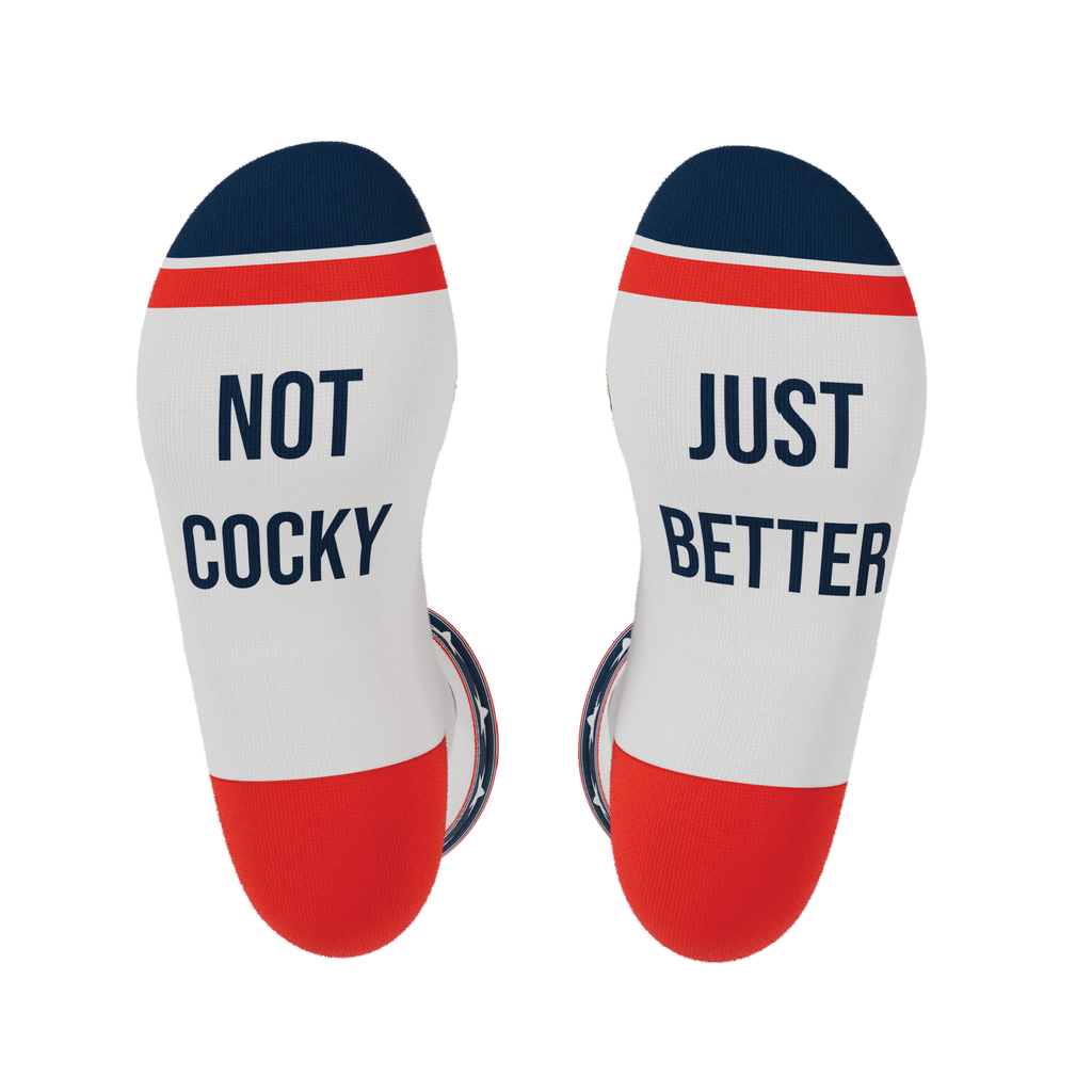 The Free Bird | USA Eagle Heel Hammock™ Crew Socks - Shinesty