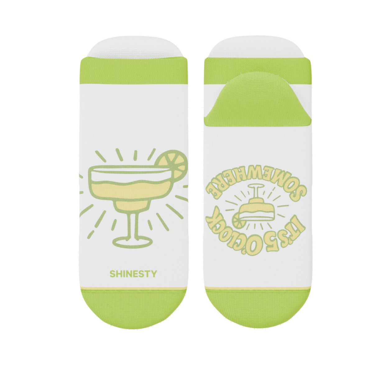 The Frozen Concoction | Shinesty x Margaritaville® Heel Hammock™ Ankle Socks - Shinesty